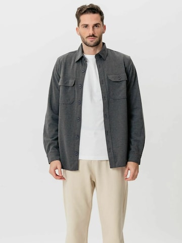 TEESHOPPEN - Camisa ' Performance ' en gris: frente
