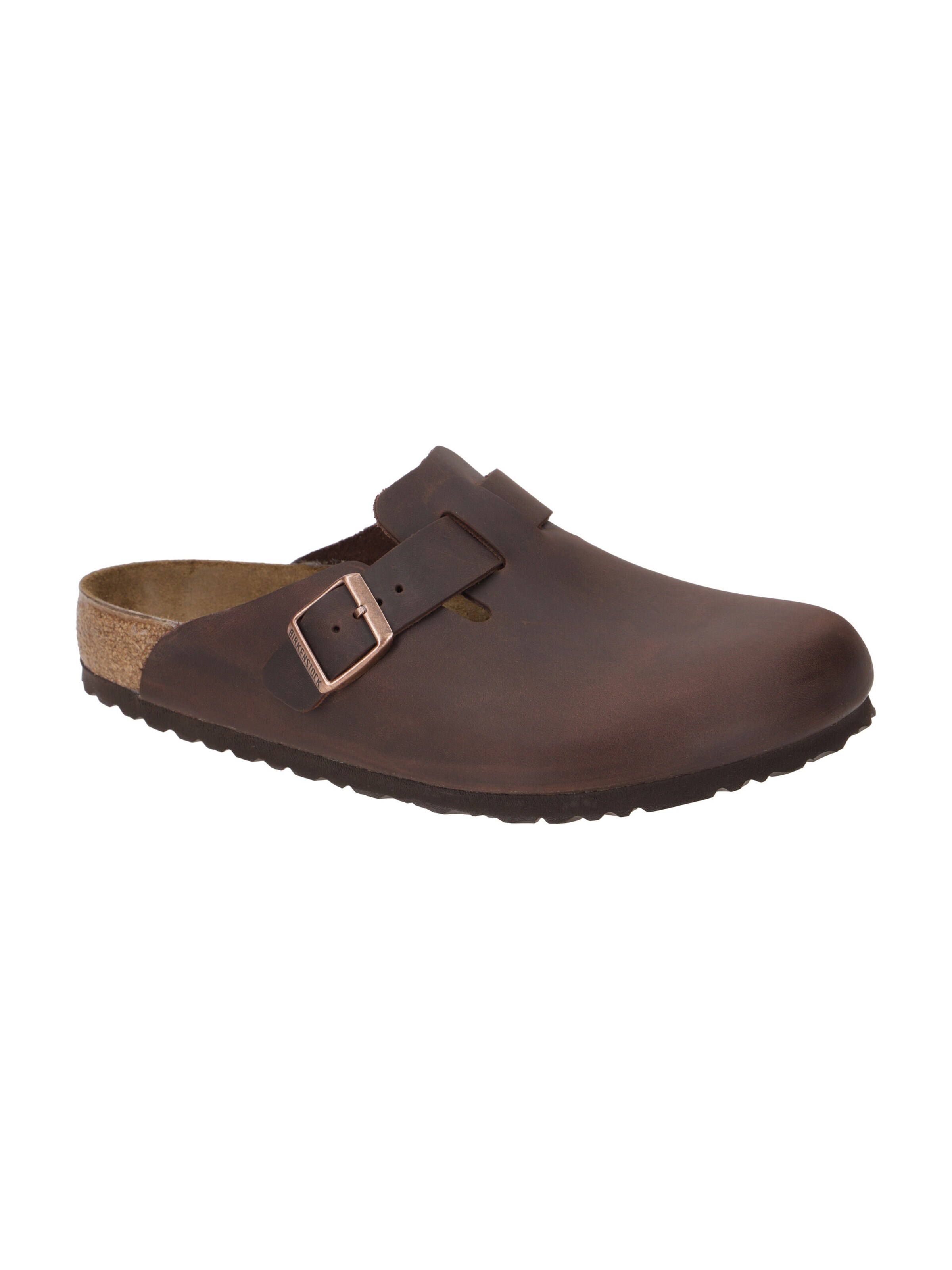 BIRKENSTOCK Clogs in Braun: Vorderseite