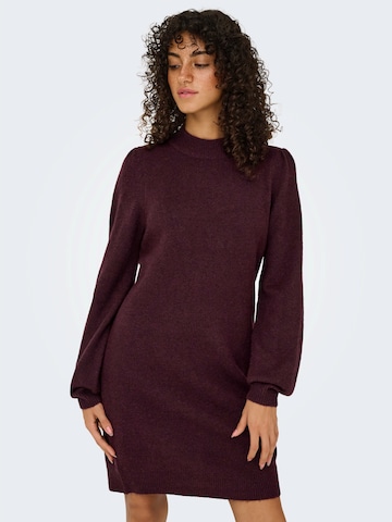 JDY Knit dress 'JDYRUE' in Red
