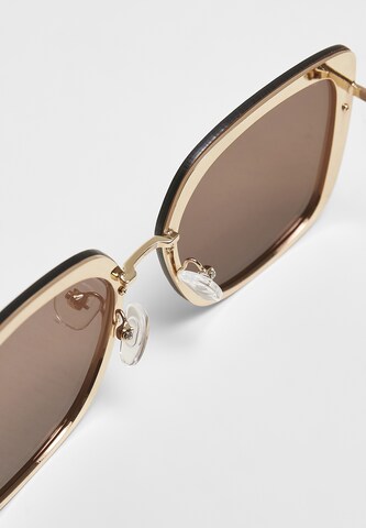 Urban Classics Sonnenbrille 'December' in Gold