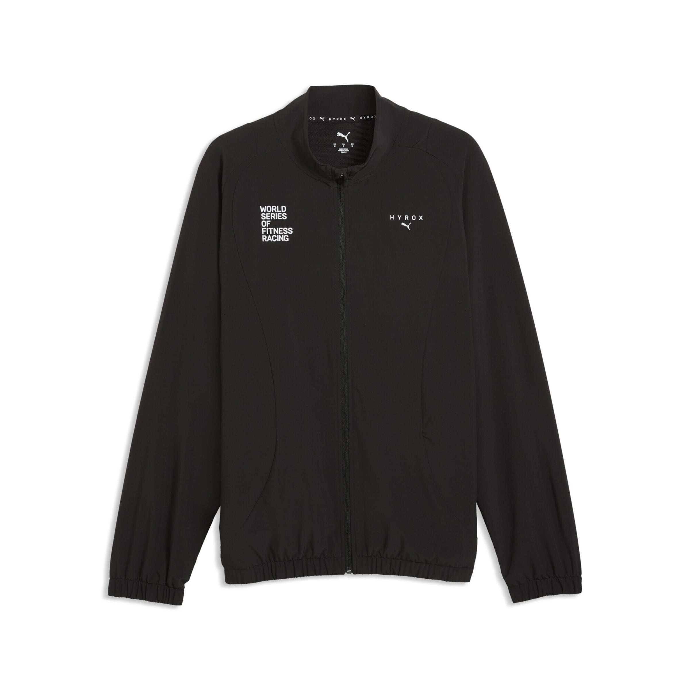 PUMA Sportjas in Zwart: voorkant