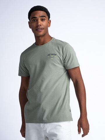 Petrol Industries - Camiseta 'Classic' en verde: frente