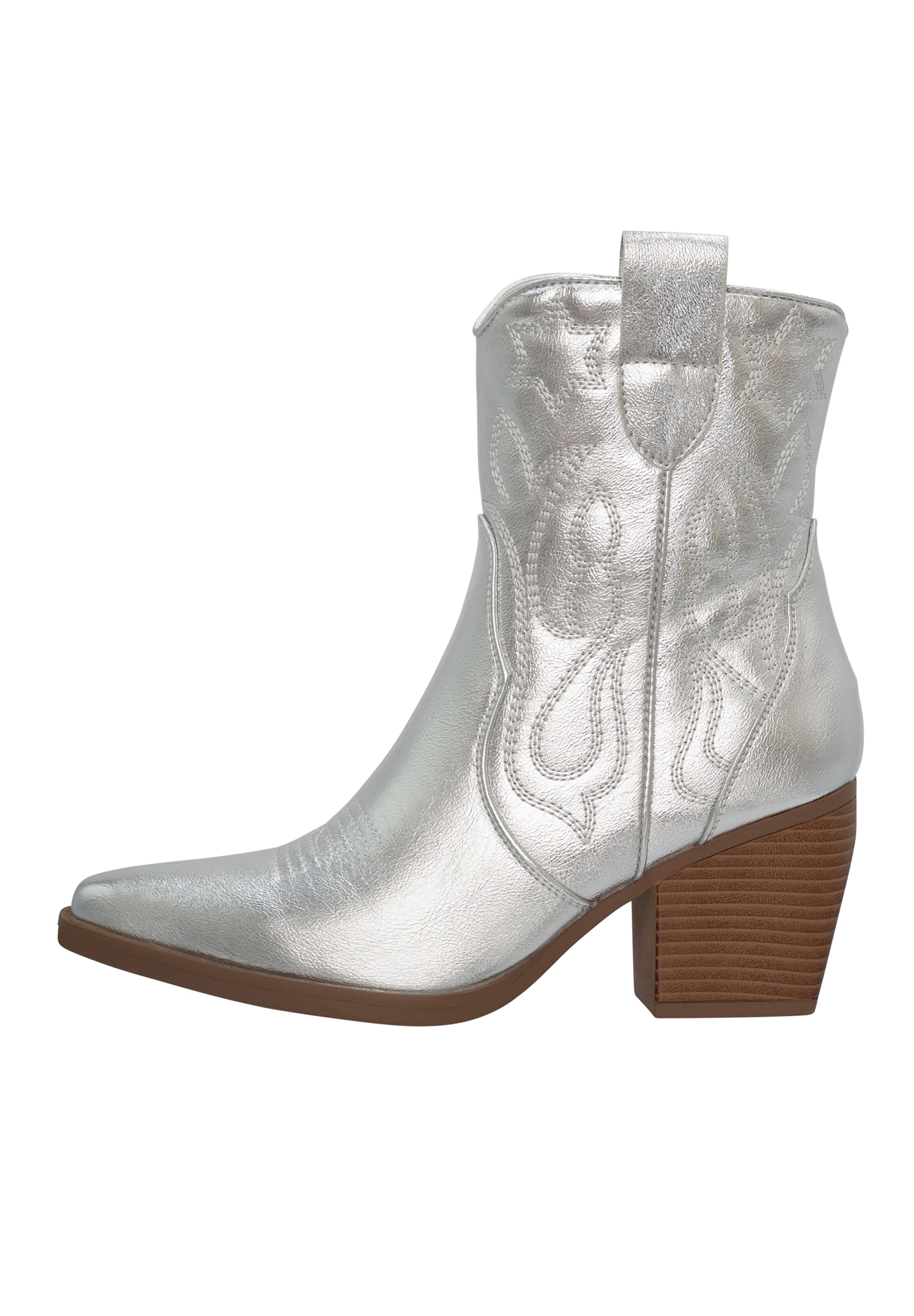 Salinyang Comwboystøvler i sølv
