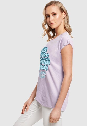 T-shirt 'Willy Wonka - Swirly' ABSOLUTE CULT en violet