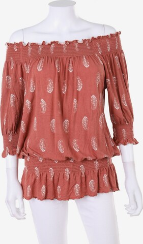 LASCANA Carmen-Bluse XXL in Pink: predná strana