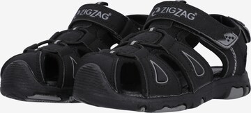ZigZag Sandals & Slippers in Black