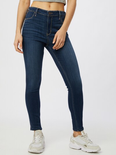 HOLLISTER Džíny - tmavě modrá, Model/ka
