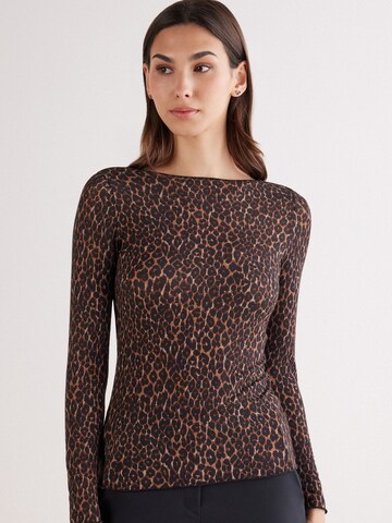 INTIMISSIMI Shirt in Brown: front