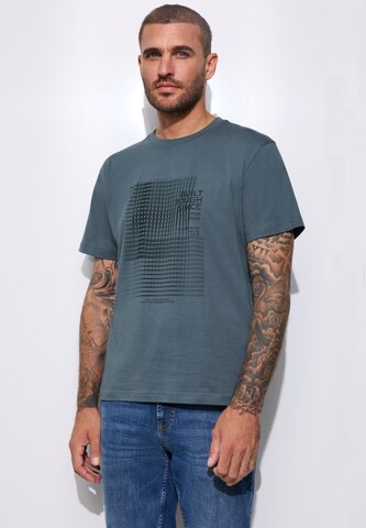 Street One MEN Shirt in Blue: front