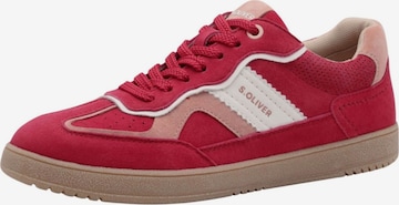 s.Oliver Sneaker in Rot: Vorderseite