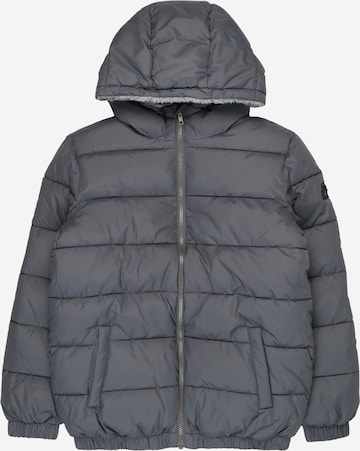 UNITED COLORS OF BENETTON Winter Jacket in Grey: front