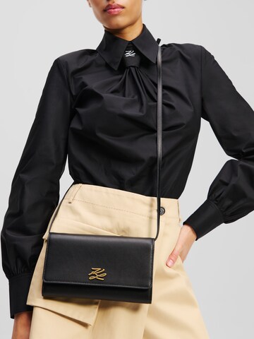 Karl Lagerfeld Crossbody bag in Black: front