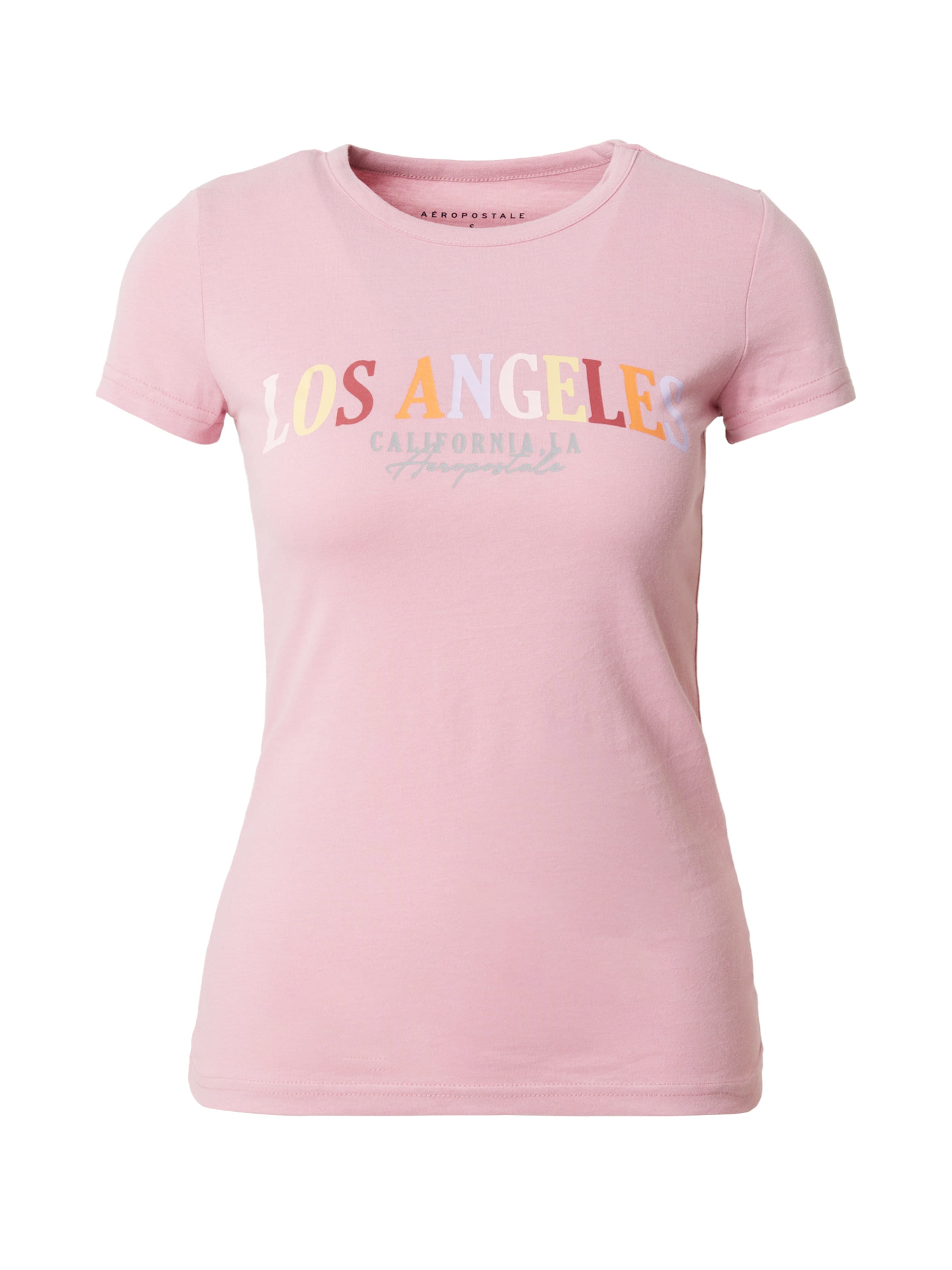 AÉROPOSTALE Shirts 'LOS ANGELES CALIFORNIA' i lilla: forside