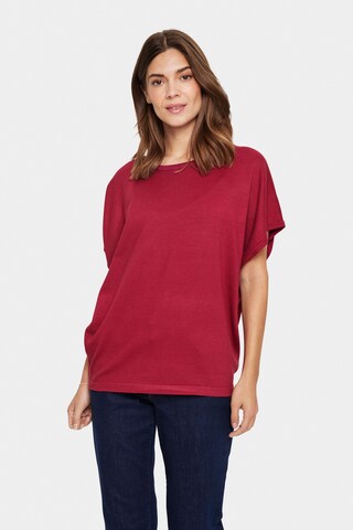 SAINT TROPEZ Pullover 'Mila' in Rot: Vorderseite