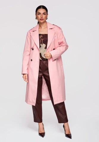 Manteau mi-saison 'OW-COLC-0117' Ombre en rose