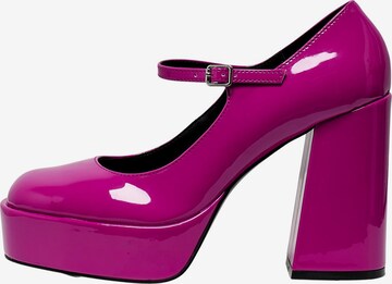 ONLY - Zapatos destalonado 'PALI-1' en rosa: frente
