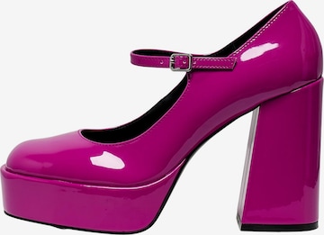 rozā ONLY Vaļējas augstpapēžu kurpes 'PALI-1': no priekšpuses