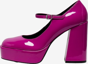 ONLY Pumps med slynger 'PALI-1' i rosa: forside