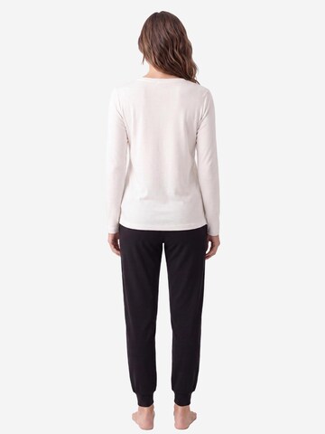 SCHIESSER Pyjama 'Mix & Relax' in Schwarz