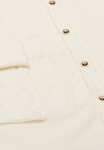 Cardigan NAEMI en blanc