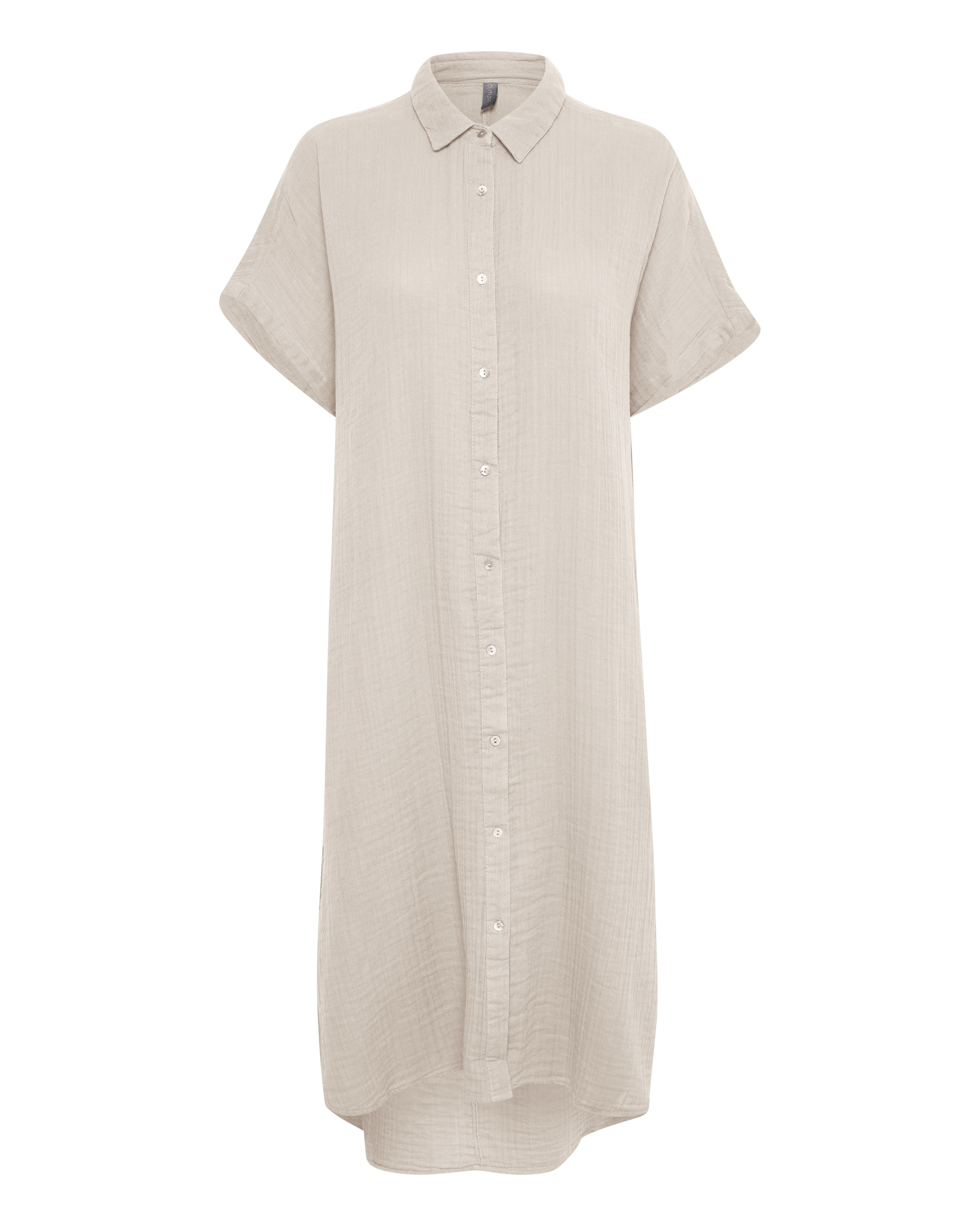 CULTURE Blusekjole i beige: forside