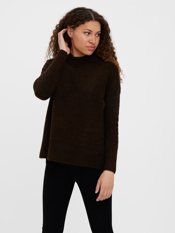 Pull-over 'LEFILE' VERO MODA en marron : devant