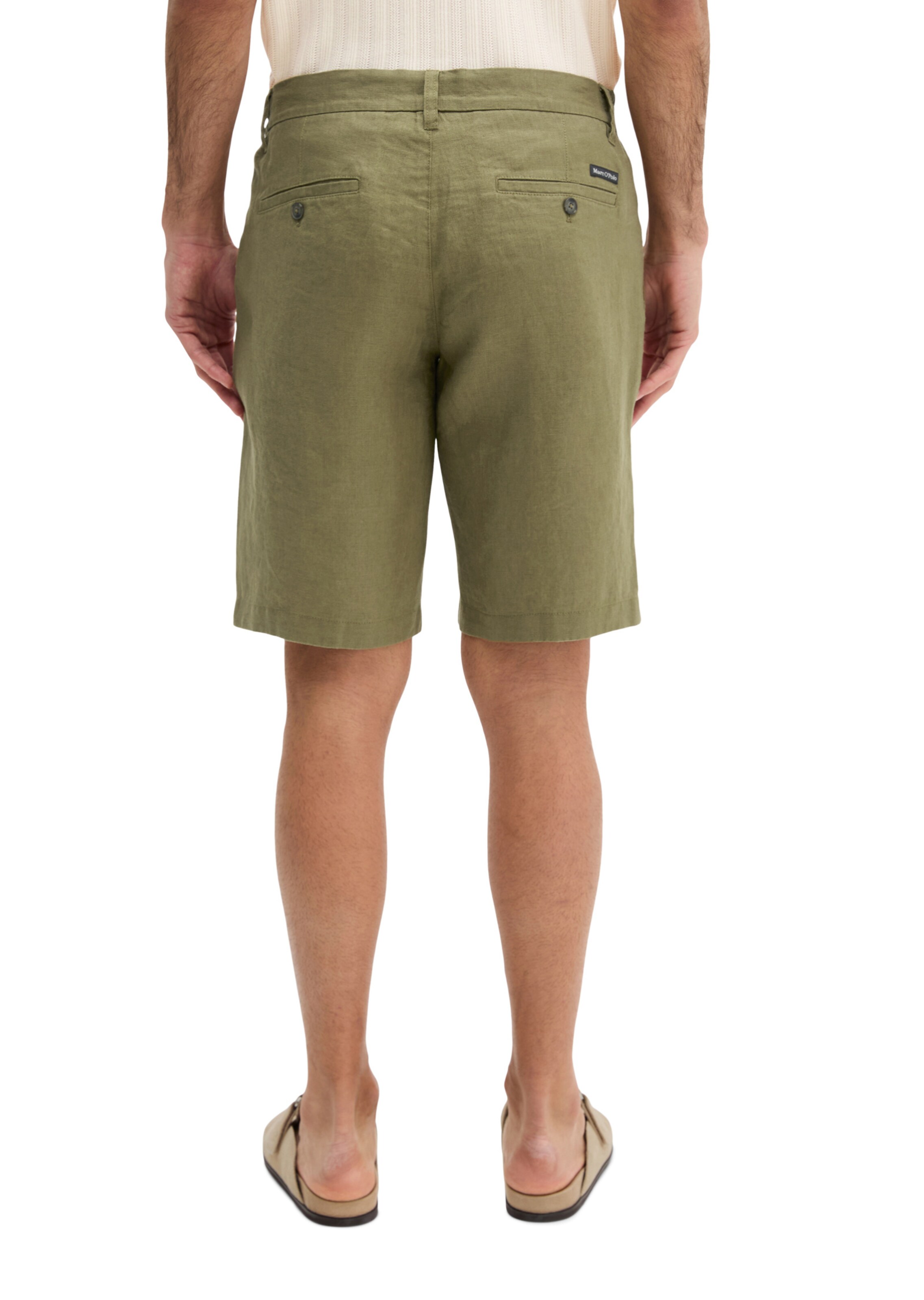 Marc O'Polo Regular Broek in Groen