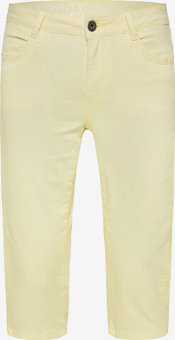 Soccx Regular Jeans in Yellow: front