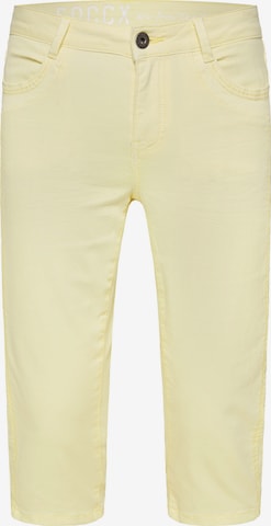 Soccx Regular Jeans in Yellow: front