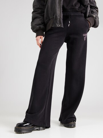 GUESS Originals Loosefit Broek in Zwart: voorkant