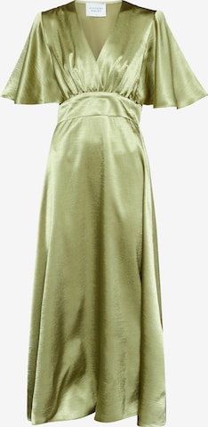 SISTERS POINT - Vestido 'GISELA' en verde: frente