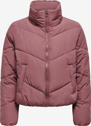ONLY Демисезонная куртка 'MAGGI' в Ярко-розовый: спереди
