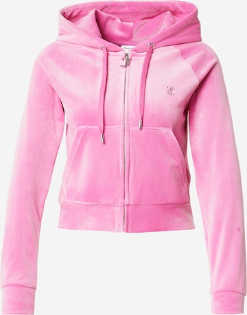 Giacca di felpa 'MADISON' di Juicy Couture in rosa: frontale