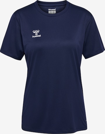Hummel Shirt 'ESSENTIAL' in Blue: front