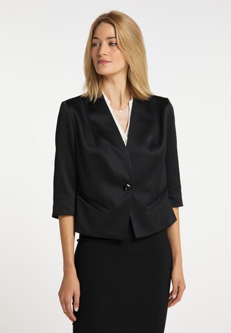 Blazer di usha BLACK LABEL in nero: frontale