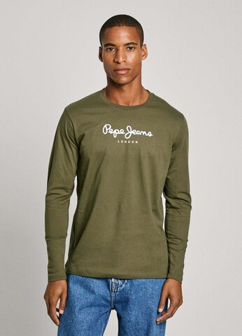 Maglietta ' EGGO ' di Pepe Jeans in verde: frontale