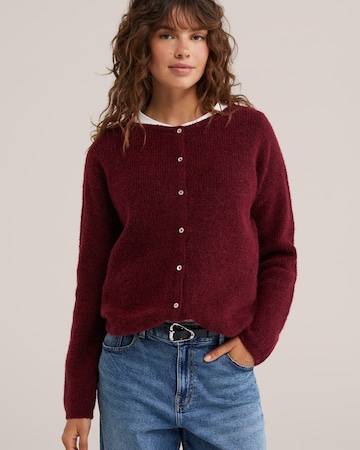 WE Fashion - Cárdigan en rojo: frente