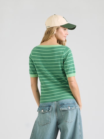 Pullover 'Pretty Preppy' di Blutsgeschwister in verde