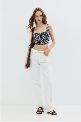 No Matter What Top in Blau