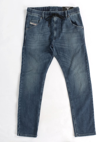 DIESEL Tapered Jeans '2030 D-KROOLEY JOGGJEANS Superstretch & Supersoft' in Green