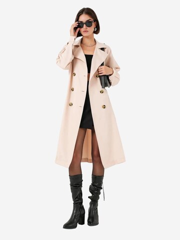Bigdart Between-Seasons Coat 'Trenchcoats' in Beige