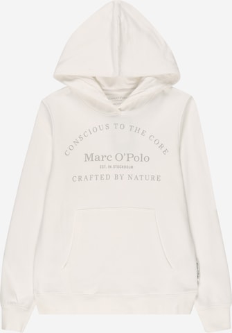 Marc O'Polo Junior Sweatshirt in Weiß: predná strana