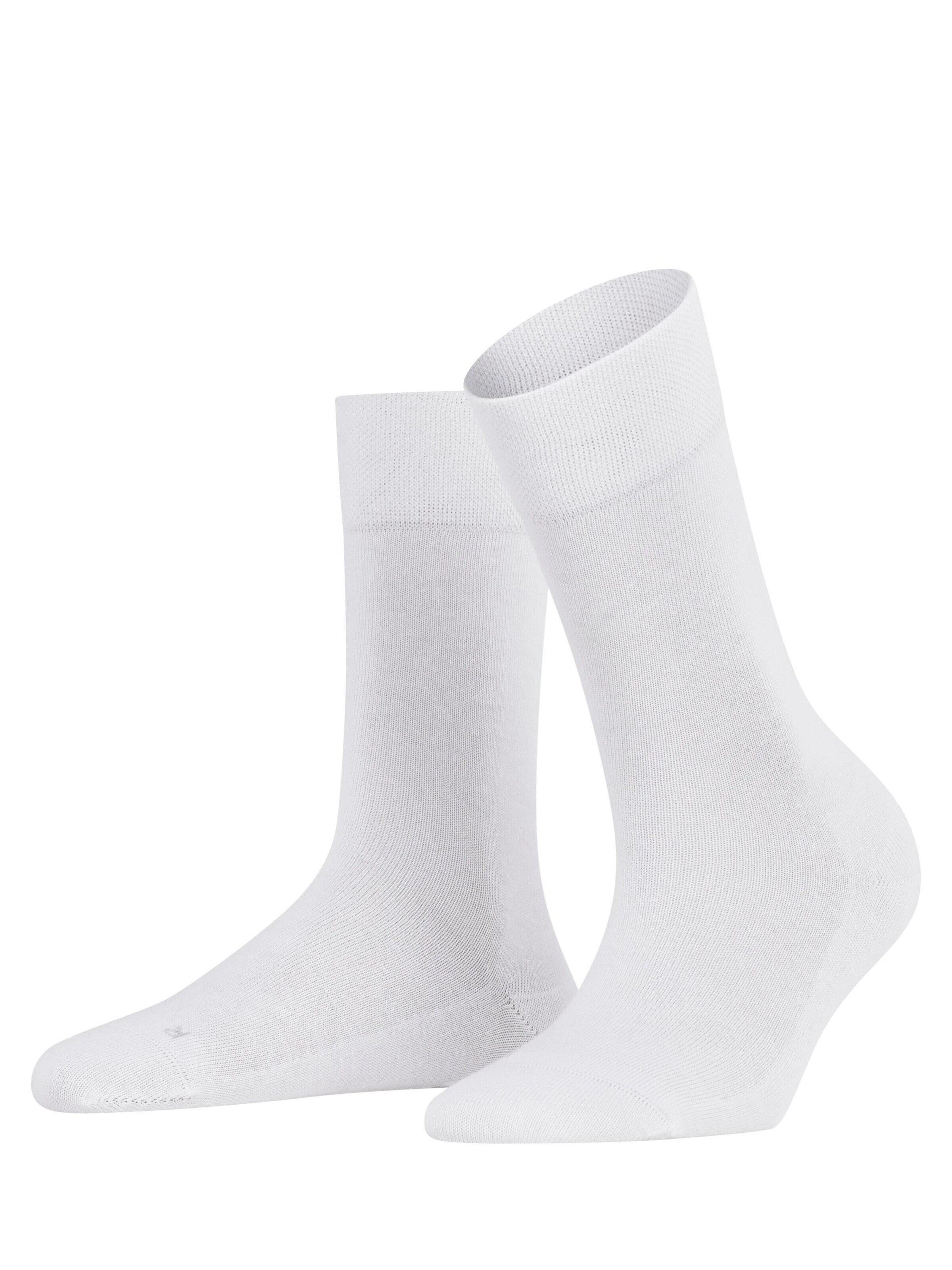 FALKE Socks 'Sensitive London' in White: front