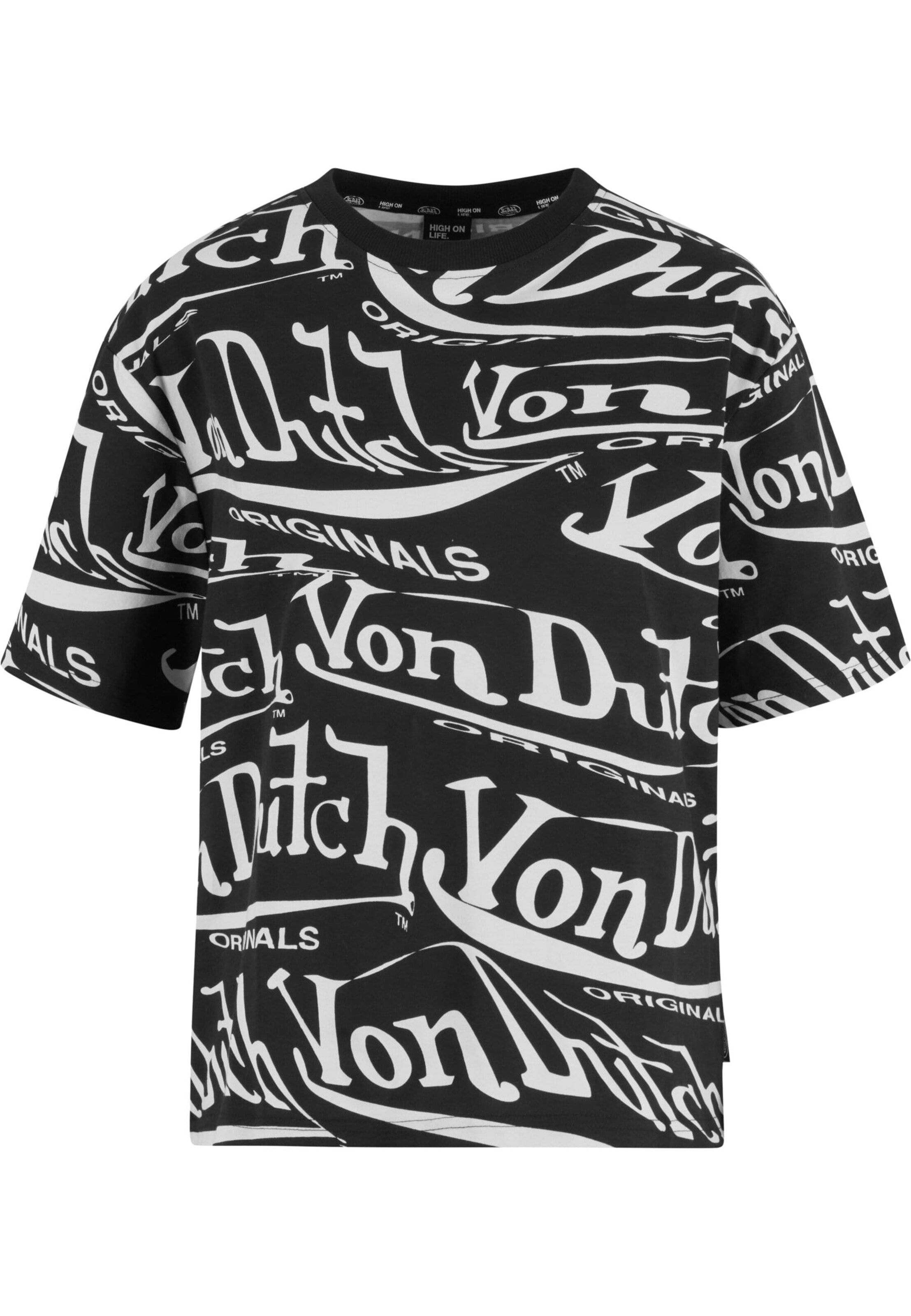 T-shirt 'Akira' Von Dutch Originals en noir : devant