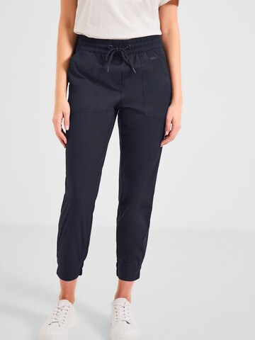 CECIL Slim fit Pants 'Tracey' in Blue: front