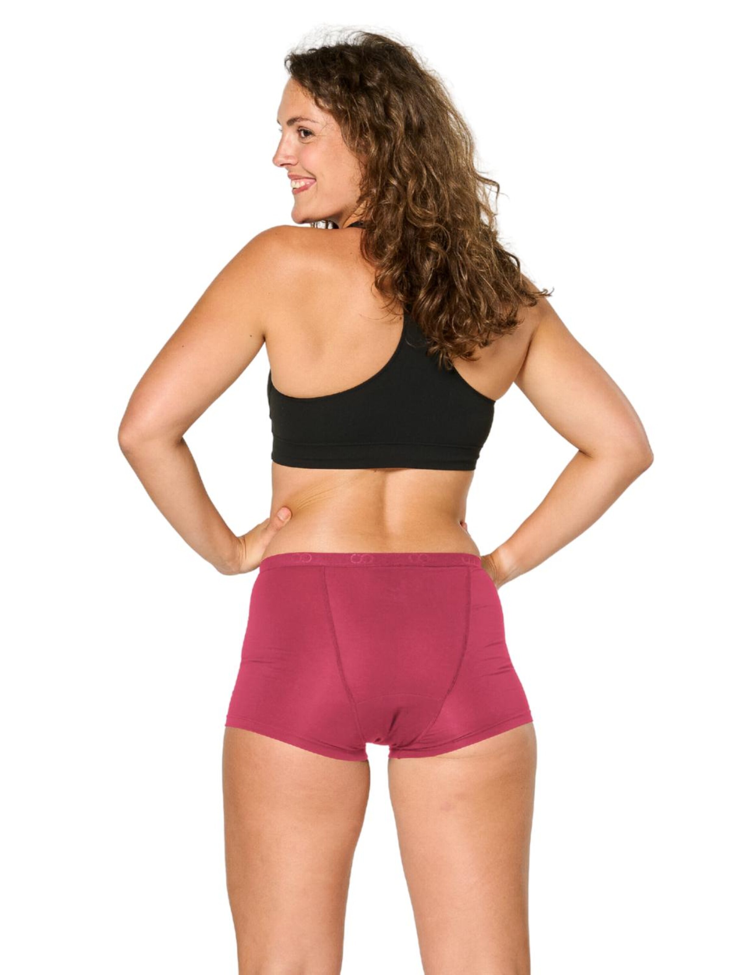 Moodies Undies Slip 'Boyshort Super' in Roze