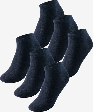 uncover by SCHIESSER Ankle Socks in Blue: front