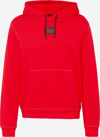 HUGO Sweatshirt 'Daratschi214' in Rood: voorkant