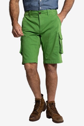 Regular Pantalon cargo JP1880 en vert : devant