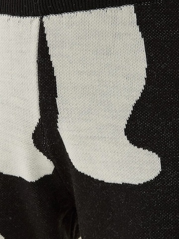 Hiccup - Perna larga Calças em preto